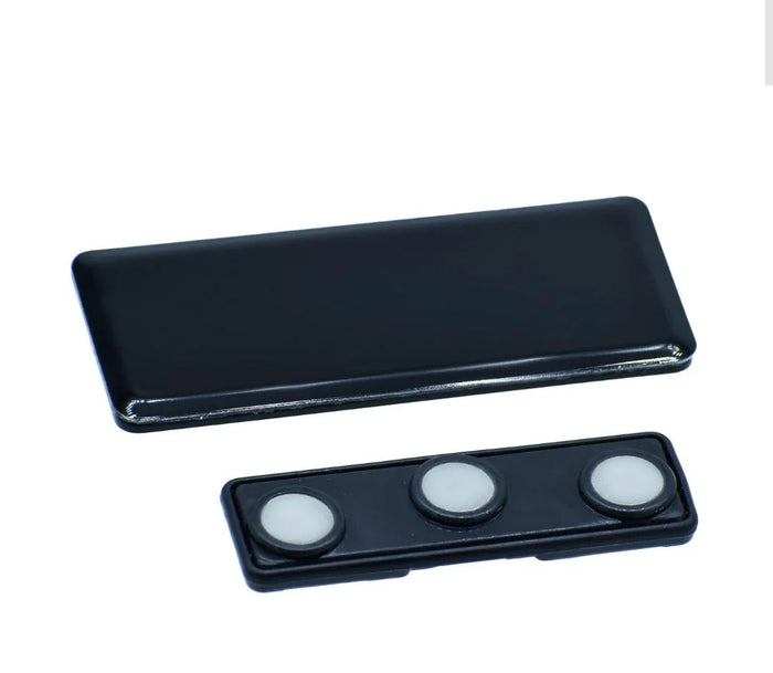 Jags Premium Magnetic Badge – 60×25mm Black – JMB4011BK