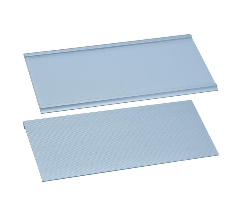 Aluminium Name Plate – 9x24CM Silver | W-031SR