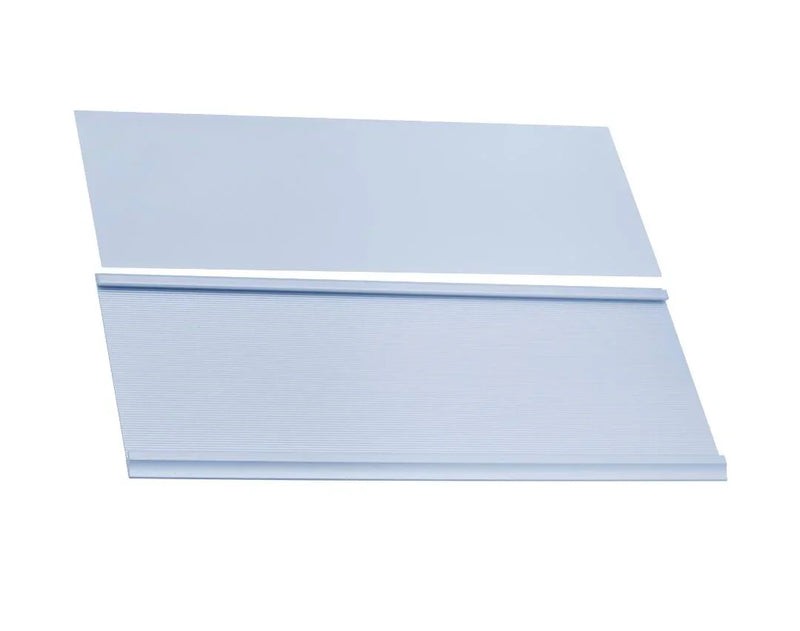 Aluminium Name Plate – 9x24CM Silver | W-031SR