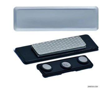 Magnetic Badge – 70x20MM Silver | JMB5011SR