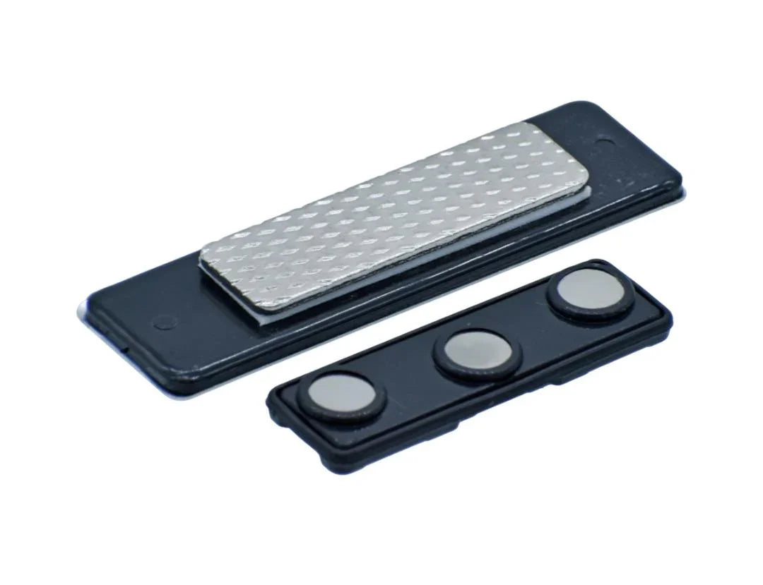 Magnetic Badge – 70x20MM Silver | JMB5011SR