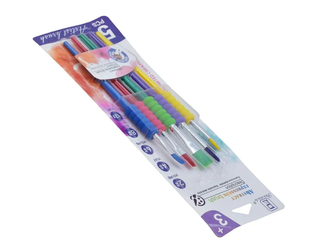Kids’ Painting Brush Mix Set – 5 Pcs | HB6185