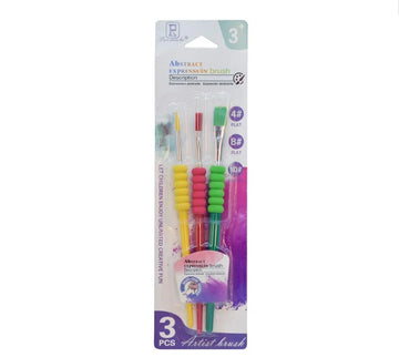 Kids’ Painting Brush Set – 3 Pcs | HB6183A