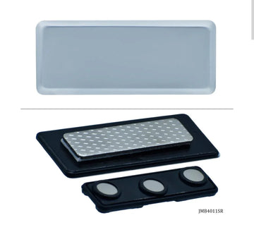 Jags Magnetic Badge – Silver | 60×25 mm | JMB4011SR