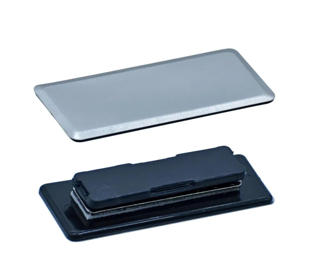 Jags Magnetic Badge – Silver | 60×25 mm | JMB4011SR