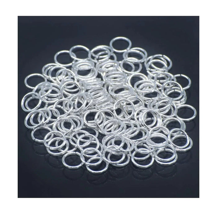 Jewellery Jump Ring – Silver | Medium | 0.9×8 mm | 20 g | QJRSS02