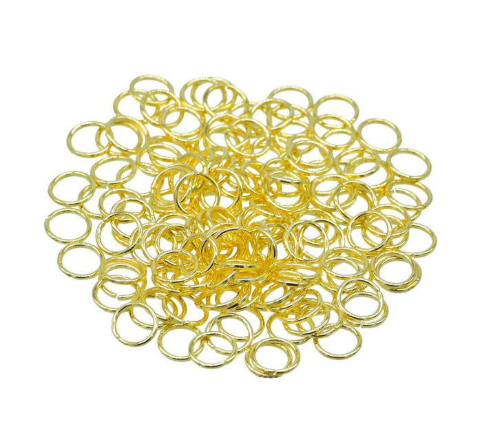 Jewellery Jump Ring – Gold | Medium | 0.9×8 mm | 20 g | QJRGG02