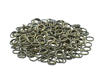 Jewellery Jump Ring – Antique Bronze | Small | 0.9×6 mm | 20 g | QJRB03