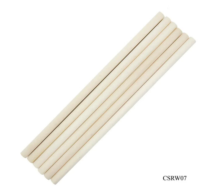Craft Stick – Round | 12 Inch | 13 mm Thick | 6 Pcs | CSRW07
