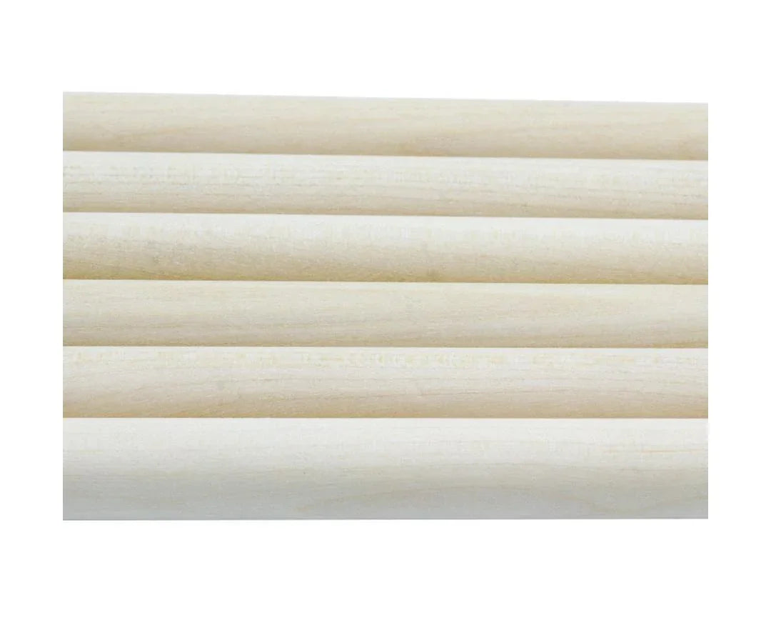 Craft Stick – Round | 12 Inch | 13 mm Thick | 6 Pcs | CSRW07