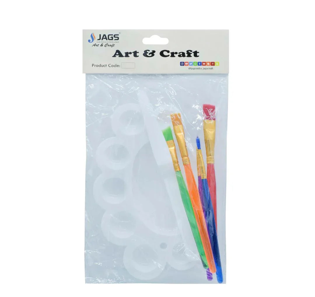 Colour Mixing Plate Kit Set 🔷 HB025-B7