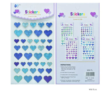 Sticker – Love in Life, Heart Shape | WX-TL-A
