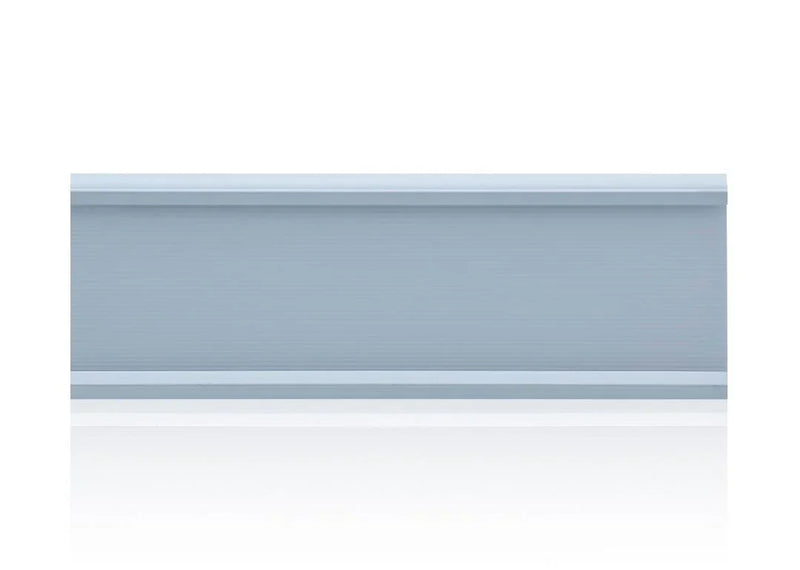 Aluminium Name Plate – Silver | 6×18 cm | W-035SR