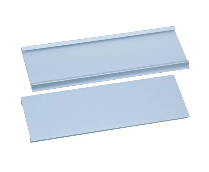 Aluminium Name Plate – Silver | 6×18 cm | W-035SR