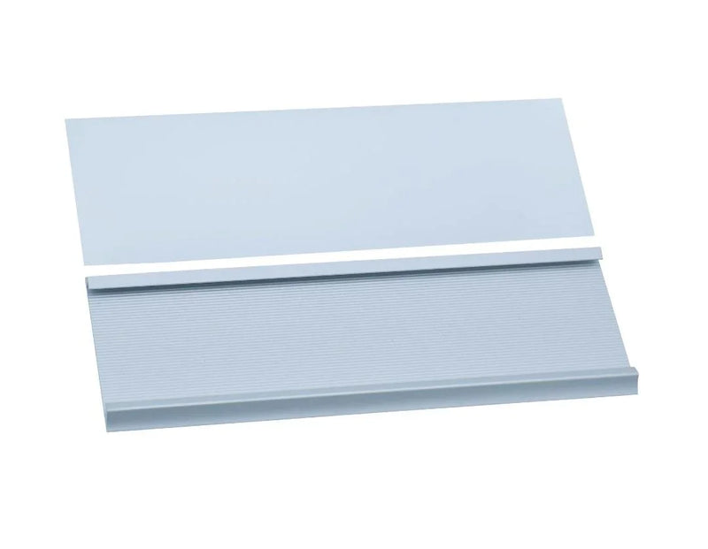 Aluminium Name Plate – Silver | 6×18 cm | W-035SR
