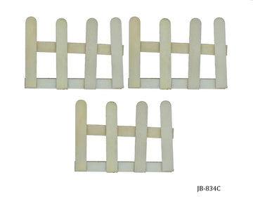 Wooden Art Fence 3Pcs Pack | JB-834C