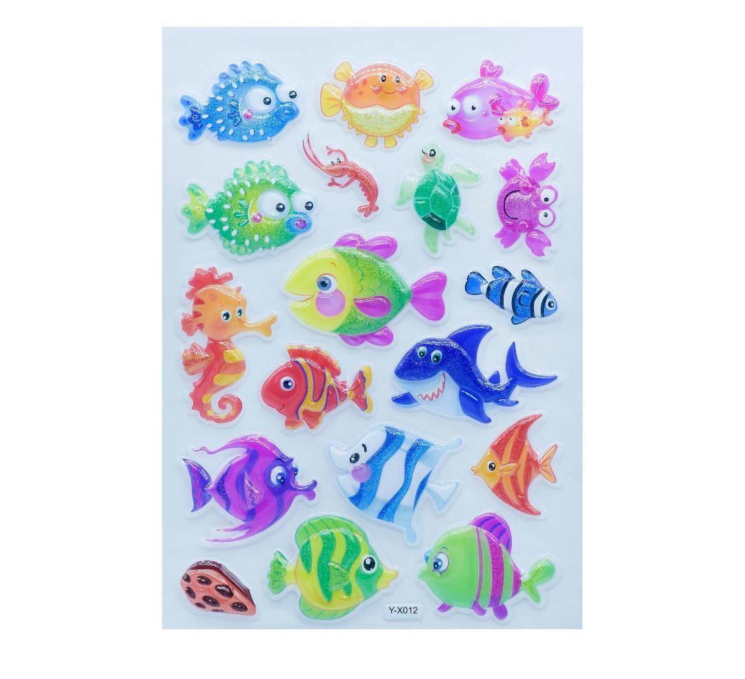 Stickers Flash 3D Mix Design | Y-X003