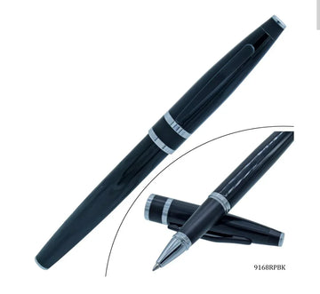 Roller Pen Black with Black Clip | 9168RPBK