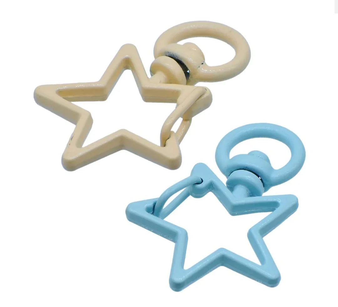 Key Ring Fitting Star 2Pc (Colour) | KHC2P-2