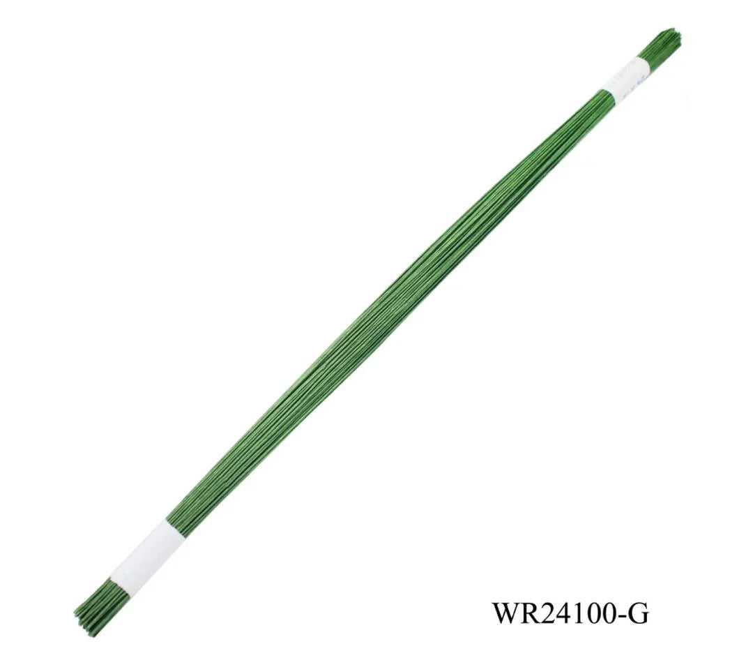 Craft Wire Stick 12inch 24Gauge Green WR24100-G