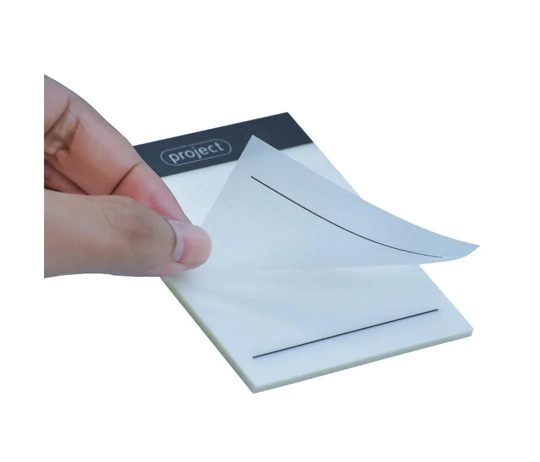 Jags Sticky Note Transparent Proje 50 Sheets 95X70MM JSNT3X4PT