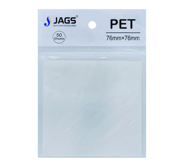 Jags Transparent Sticky Note 50 Sheets 76X76MM | JSNT3X3T