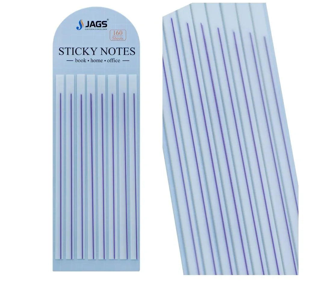 Jags Sticky Note Ruled Bookmark 160 Sheets | NO8822 – Inkarto