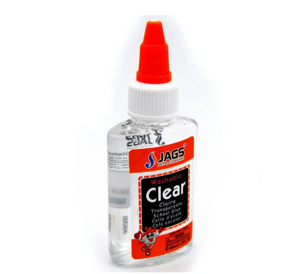 Jags Washable Clear Glue Gel 40ML | JAGSCR203