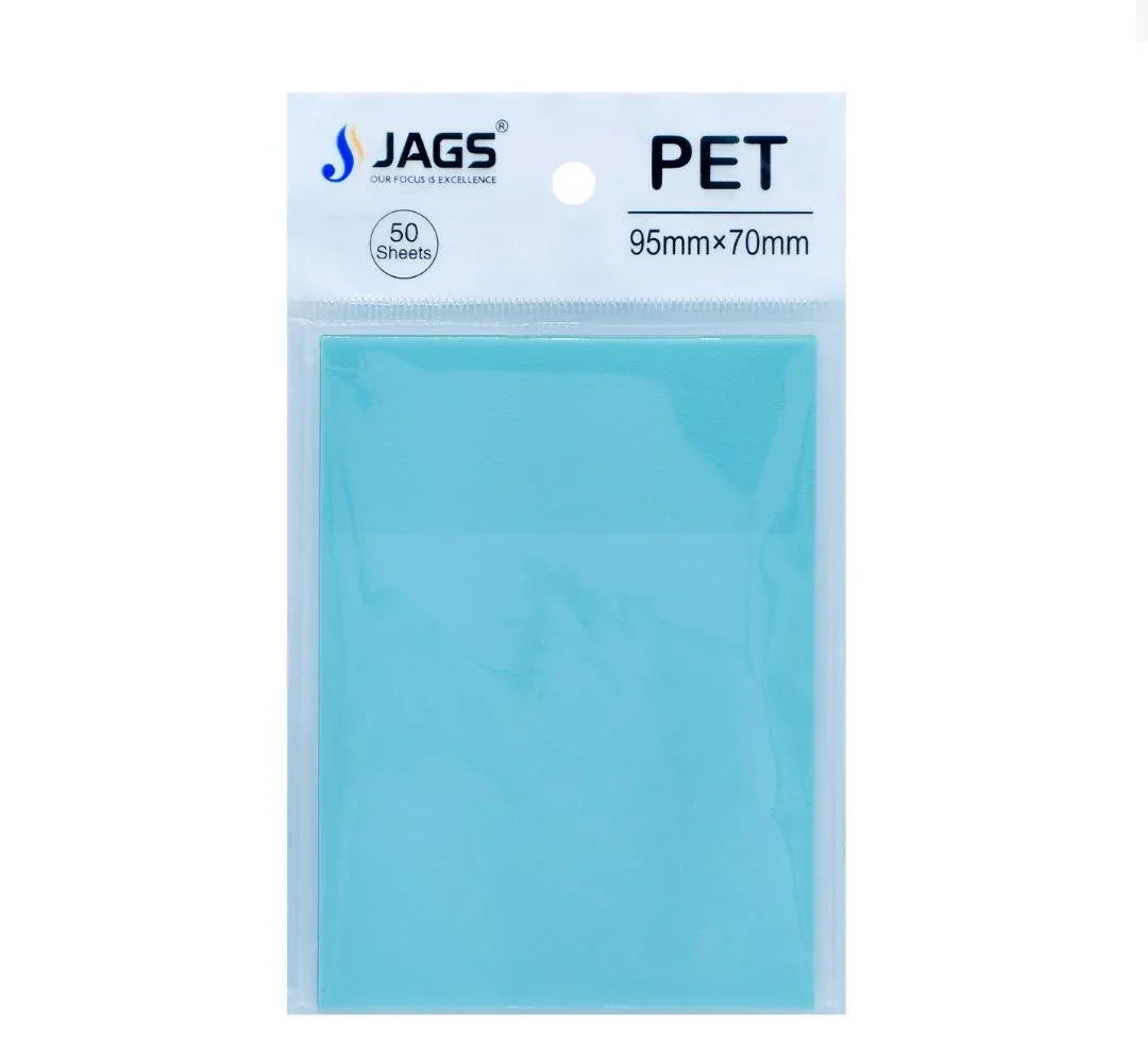Jags Transparent Sticky Note 50 Sheets 95X70MM | JSNT3X4M