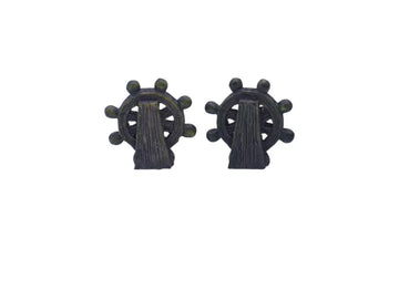 Miniature Ship Wheel Set of 2 | C0784