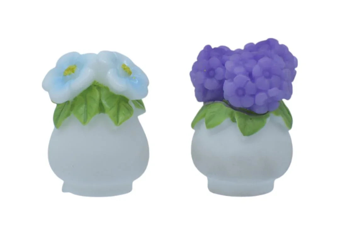Miniature Flower Pot Lotus 5 Pcs Set | C1510-B