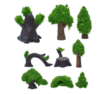 Miniature Garden Tree 9 Pcs Set | C1219-B