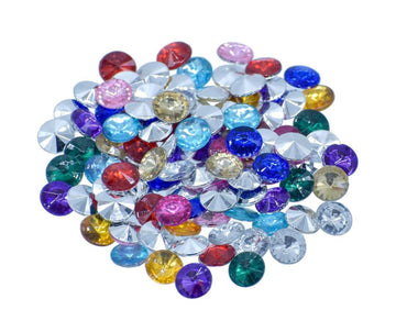 Kundan Stone Diamond Round 100Pcs  | JKSR46