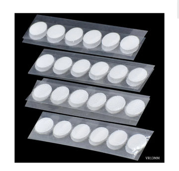 Velcro Round Stickers – 13x13MM, 24 Pcs | VR13MM