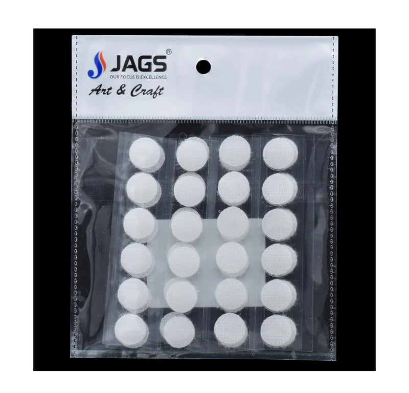 Velcro Round Stickers – 13x13MM, 24 Pcs | VR13MM