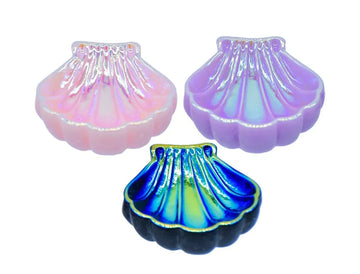 Miniature Large Colorful Shells – 6 Pcs Set for Crafts & Decoration | C2050-A