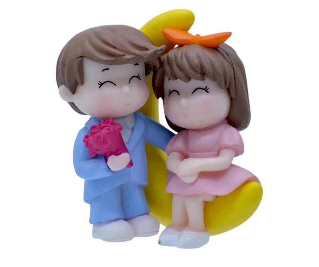 Miniature Moon Couple (1pcs) Pack Of 1