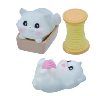 Miniature Cat Figurines Set of 3 – Cute DIY Decor | C0719-A