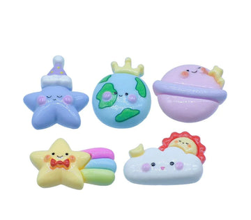 Miniature Sky Planet Set – 10 Pcs Mix Colors for DIY & Dollhouse Decor | MMAN-45