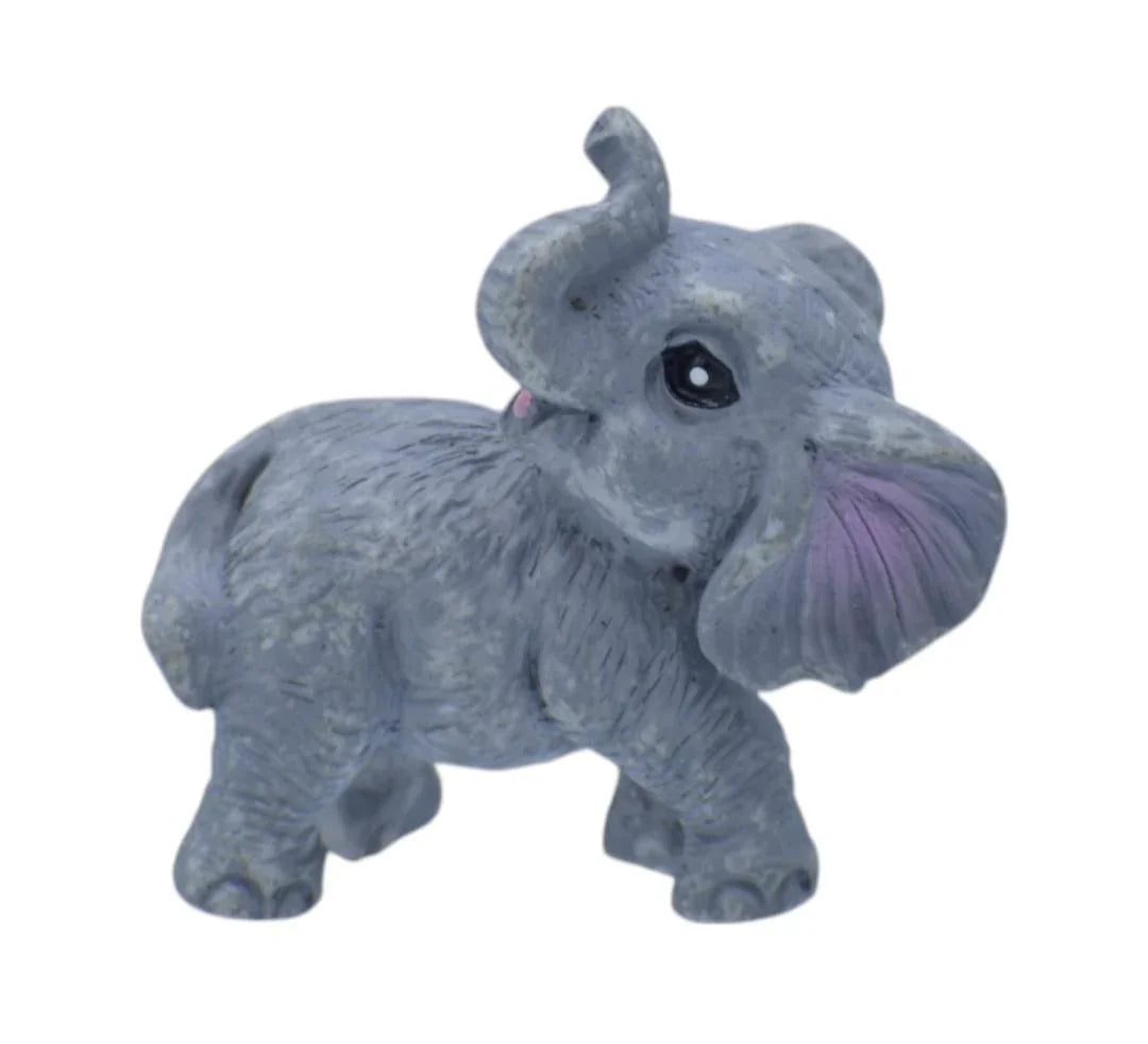 Miniature Elephant Figurines Set of 3 – Cute DIY Decor | C1548-A