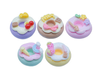 Miniature Donut Mix Colour Set of 5Pcs MMAN-90