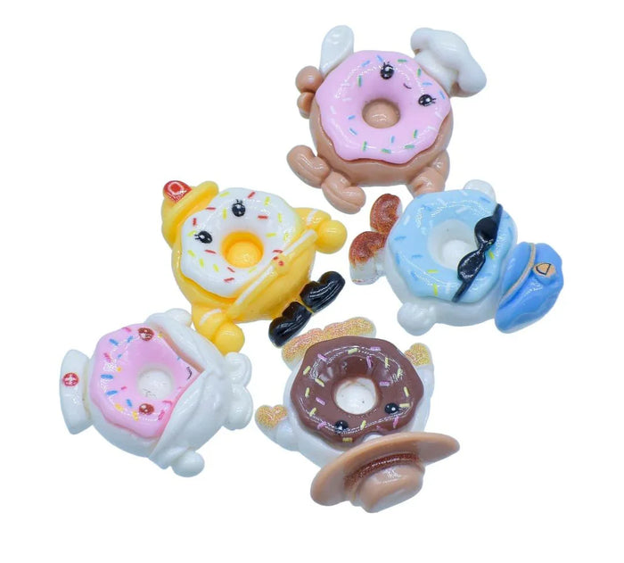 Miniature Donut 5 Pcs Mix Colour MMAN-88