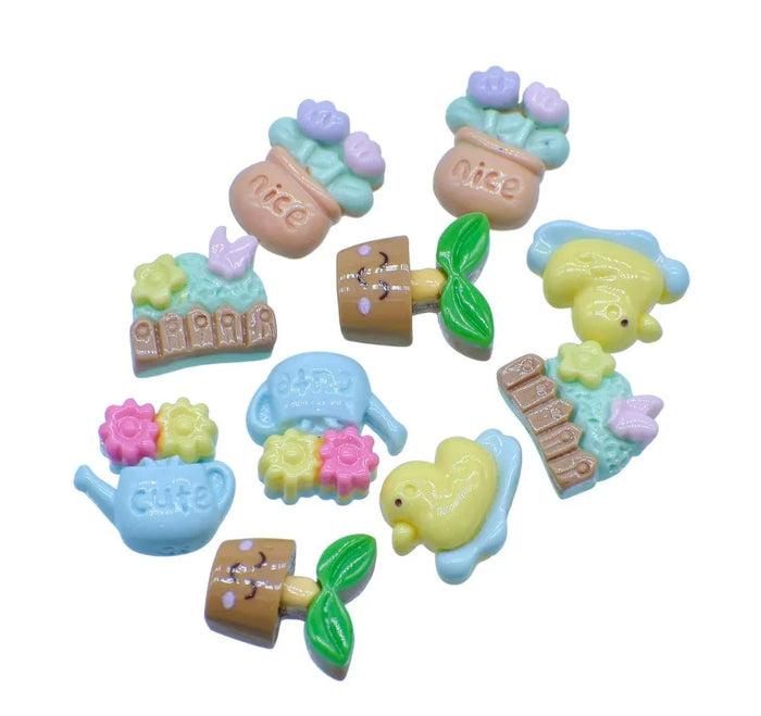 Miniature Flower 10Pcs Mix Colour MMAN-74