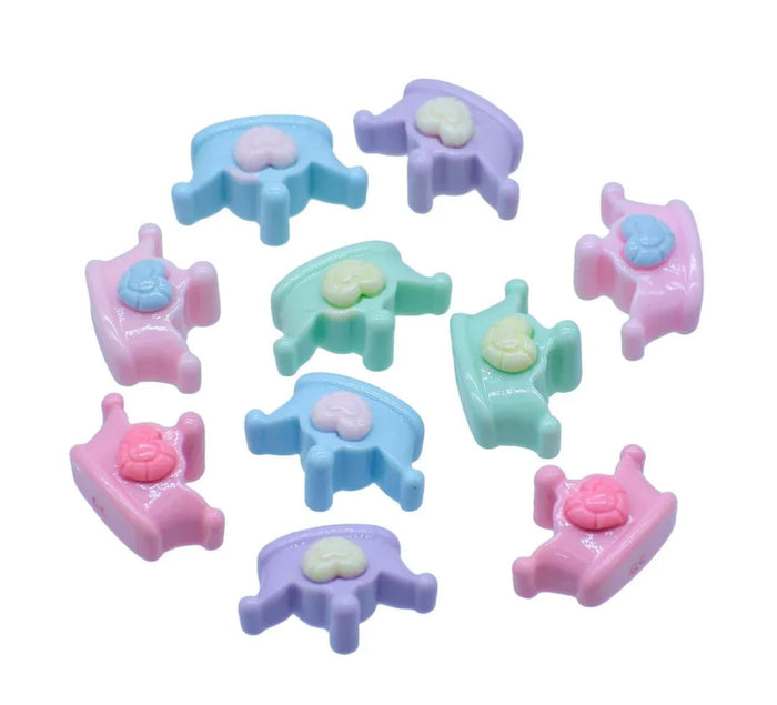 Miniature Crown 10Pcs Mix Colour MMAN-70