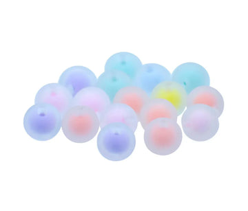 Beads Round Pastel Multi Colour 25Gsm 14MM JBRF14MM