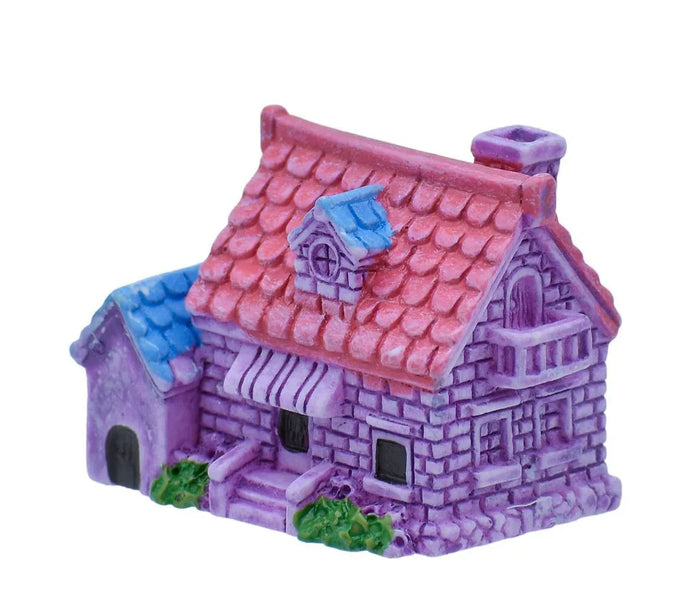 Miniature House 1Pc Pink C0861-6