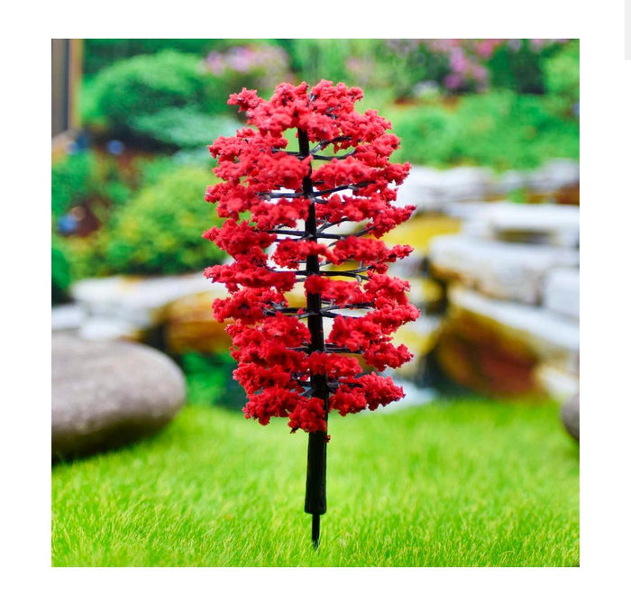 Artificial Miniature Red Tree 1 Pc 002-140RD