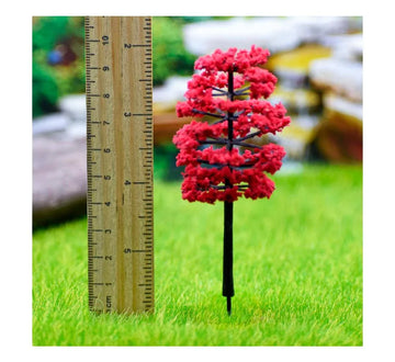 Artificial Miniature Red Tree 1 Pc 002-100RD