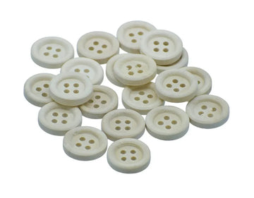 Craft Decorative Button Round 20 Pc JCDBR15MM