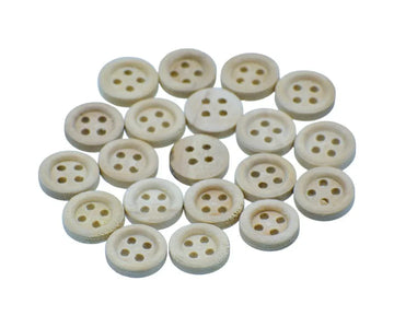 Craft Decorative Button Round 20 Pc JCDBR11MM